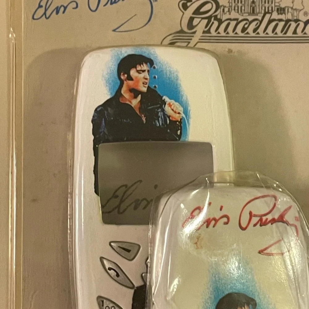 NIP 2002 Elvis Presley 25th Anniversary Limited ed 5000 cell phone cover